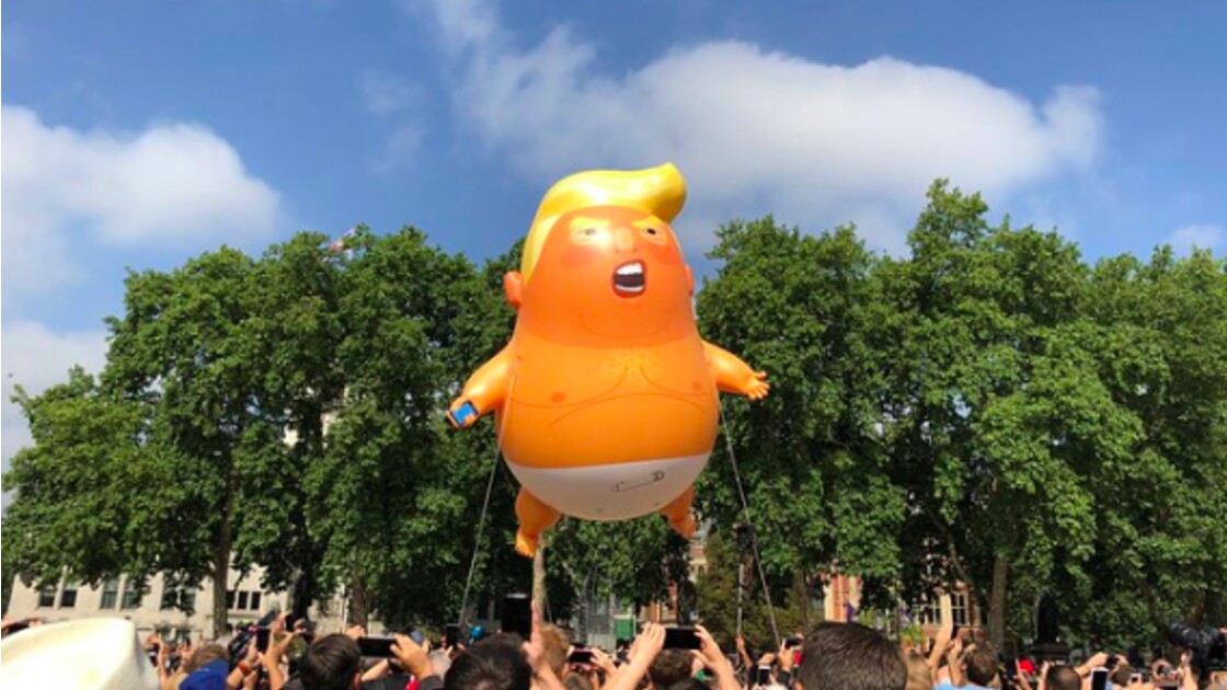 Le Bebe Gonflable Geant A L Effigie De Trump Entre Au Musee De Londres Neonmag Fr