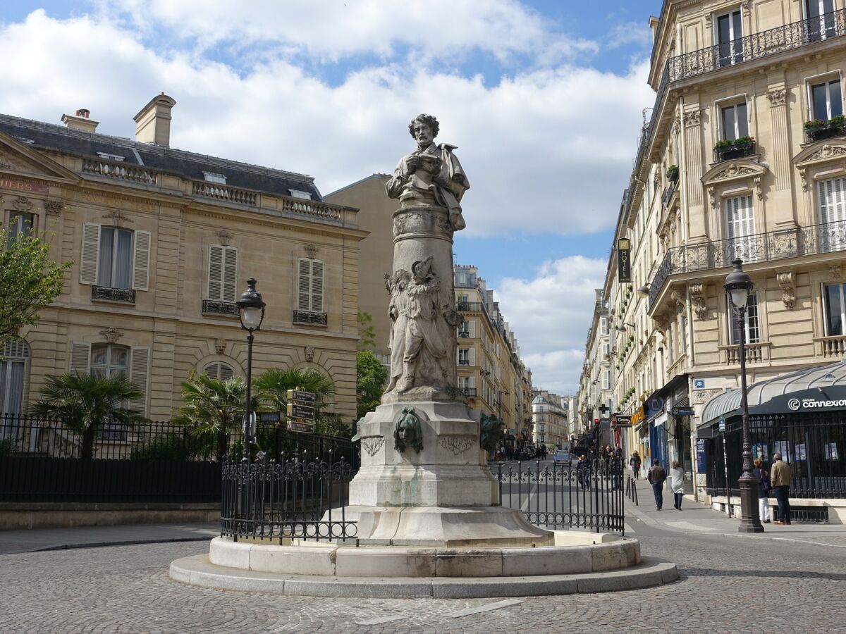 Journée de l'hygiène menstruelle : la fontaine Saint-Georges (Paris) va cracher du sang